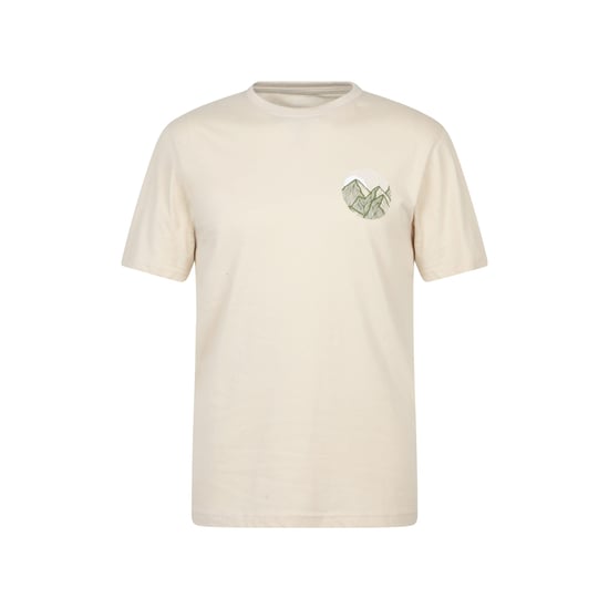 Mountain Warehouse Ekologisk t-shirt "Valley" för herrar (Off White) - Image 1