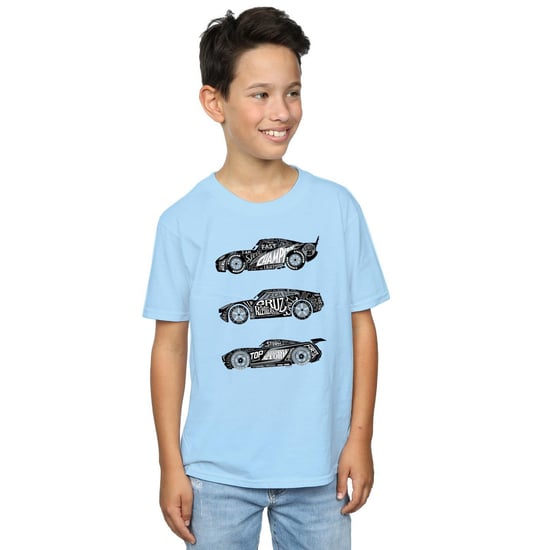 Disney Jongens Cars Tekst Racers T-Shirt (Babyblauw) - Image 2