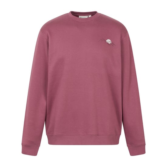 Mountain Warehouse Heren Berglandschap Sweatshirt (Bordeaux) - Image 1