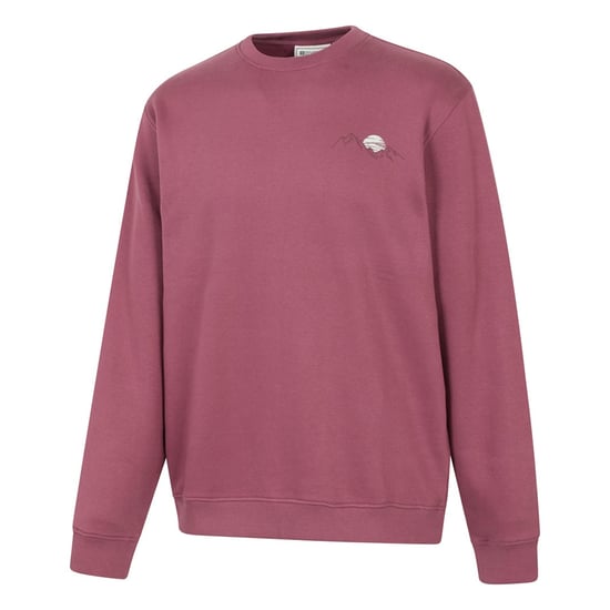 Mountain Warehouse Heren Berglandschap Sweatshirt (Bordeaux) - Image 3
