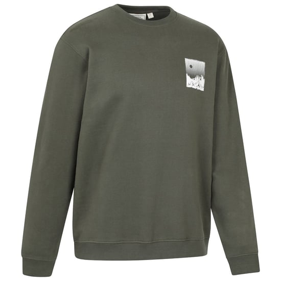 Mountain Warehouse Heren Mountain Scene Sweatshirt (Groen) - Image 4