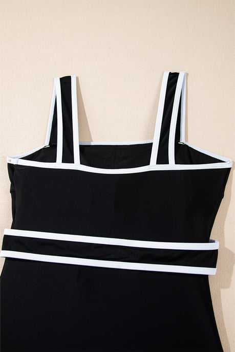 Belted Onepiece Swimsuit - Image 6