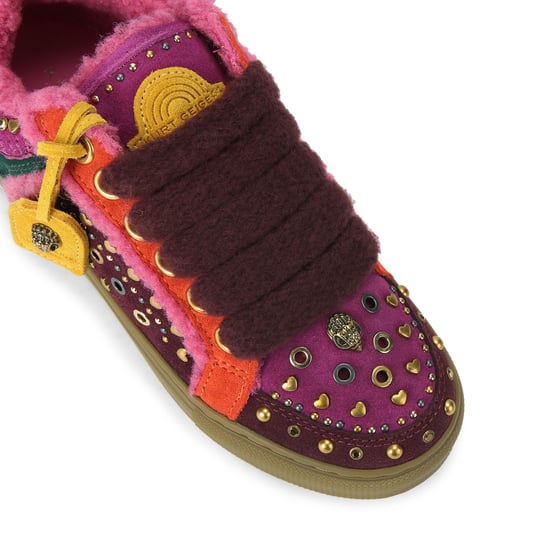 Kurt Geiger London Suede Southbank Tag Sneakers - Image 4