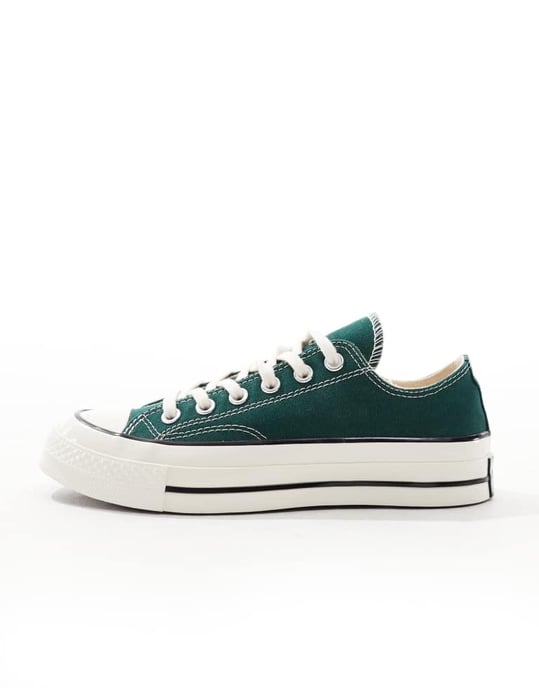 Converse Chuck 70 Ox-skor i mörkgrön - Image 3