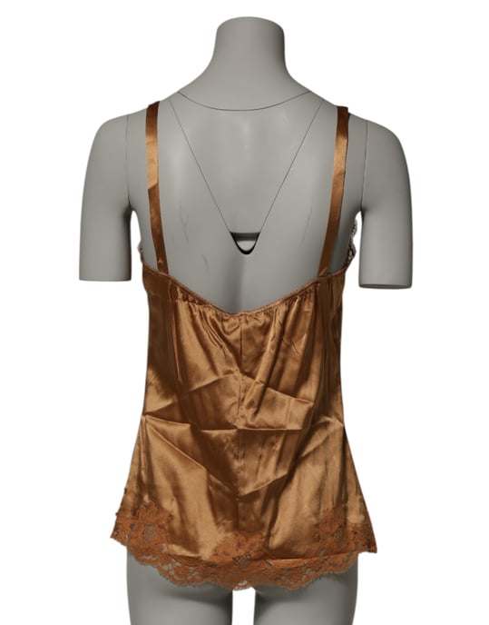 Kantafwerking Zijden Mix Camisole - Image 4