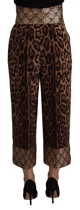 Leopardmönstrade Höga Culotter - Image 3
