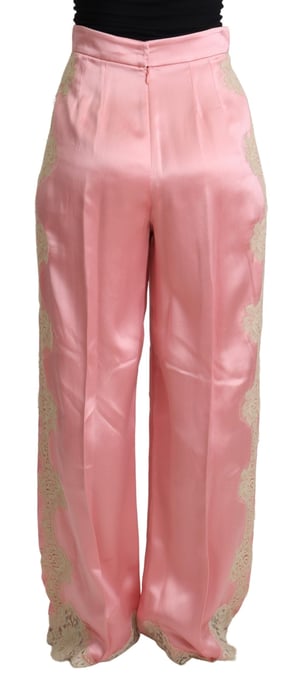 Dolce Gabbana Vida Byxa i Silke - Image 3