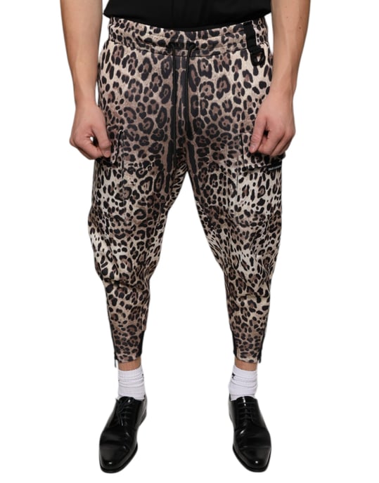 Leopard Cargo Byxor - Image 2