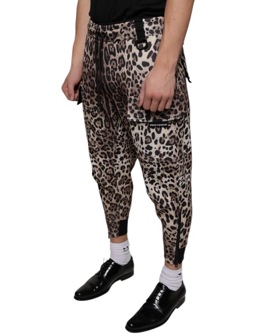 Leopard Cargo Byxor - Image 3