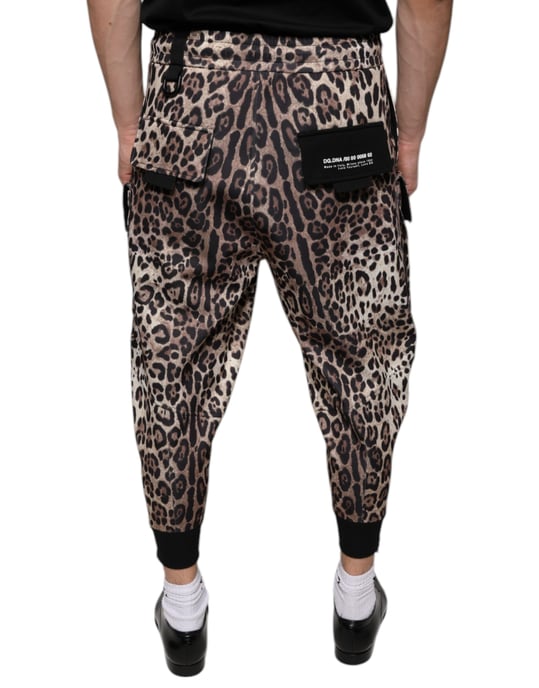 Leopard Cargo Byxor - Image 4