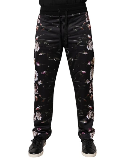 Floral Print Casual Trousers - Image 2