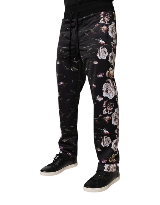 Floral Print Casual Trousers - Image 3