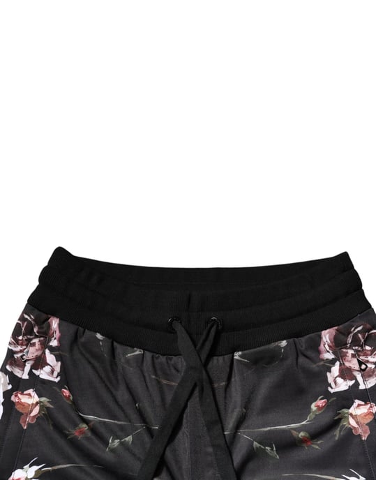 Floral Print Casual Trousers - Image 5