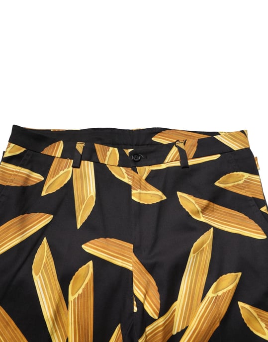 Pasta Print Zijden Broek - Image 5