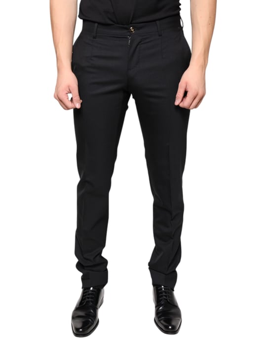 Classic Fit Trousers Black - Image 2
