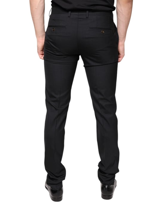 Classic Fit Trousers Black - Image 4