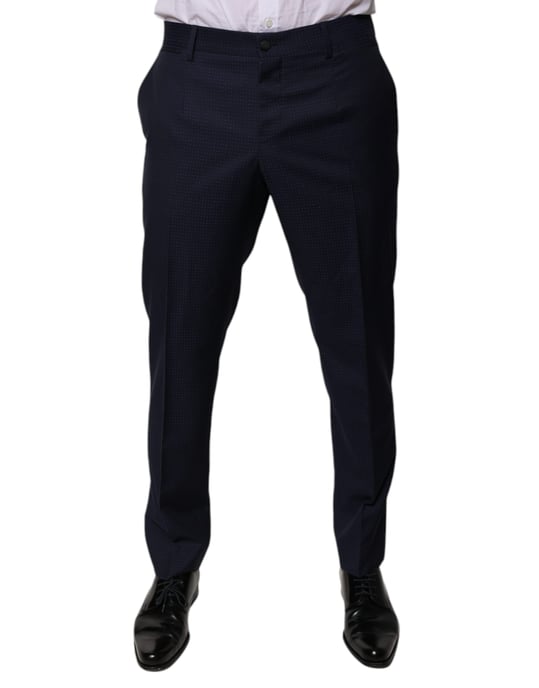 Slimfit Broek Micropatroon Stijl - Image 2