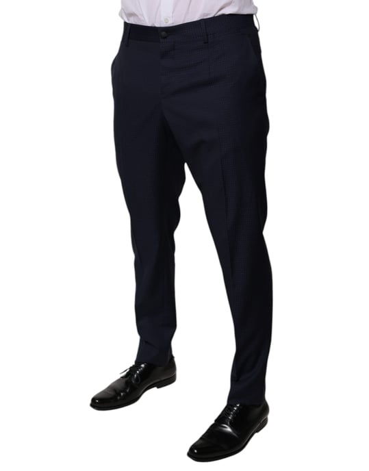 Slimfit Broek Micropatroon Stijl - Image 3