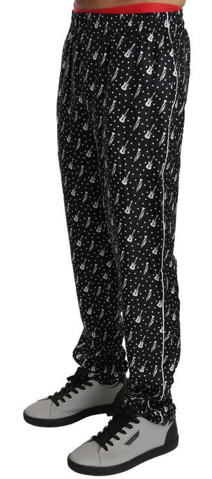 Muziek Print Lounge Broek - Image 2