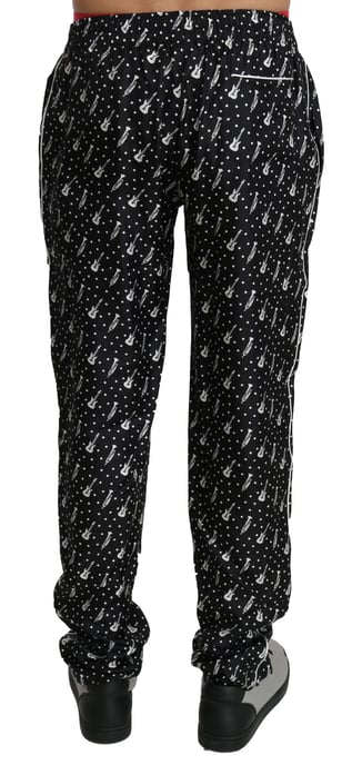 Muziek Print Lounge Broek - Image 3
