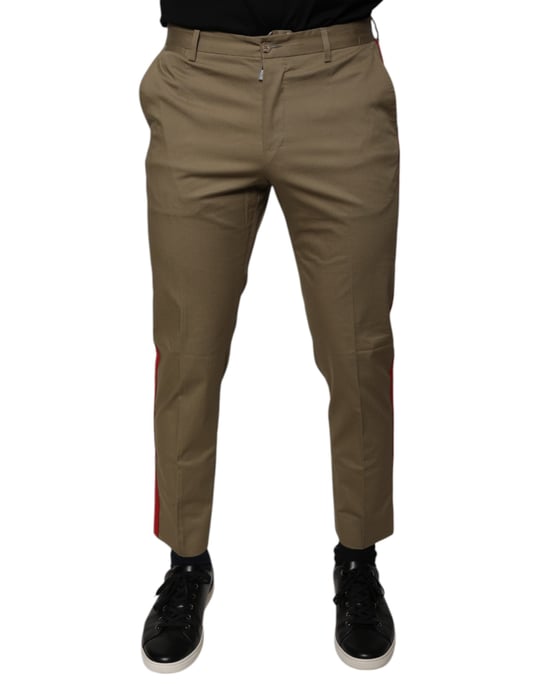 Casual Broeken Slim Fit Zijstreepdempants - Image 1