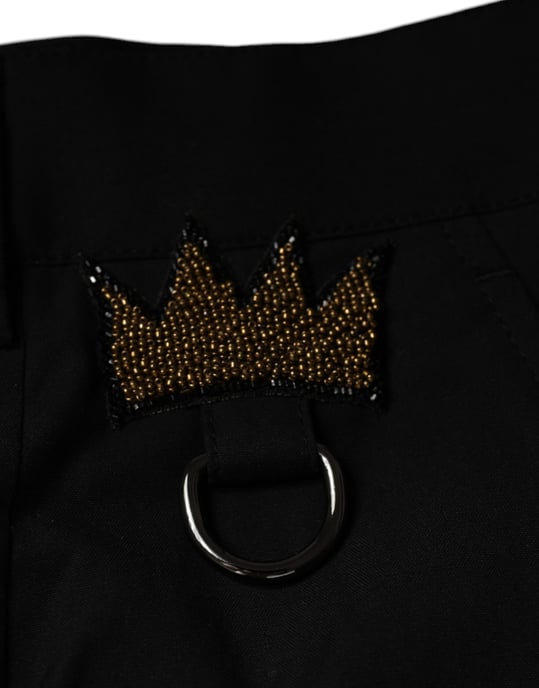 Relaxedfit Broek met Kroon Detail - Image 6