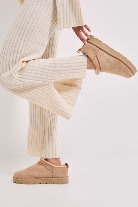 Pamela Cozy Faux Suede Fur Trim Boots - Image 2