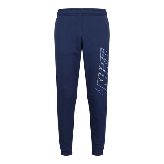 Nike Mens Navy Outline Hooded Fleece Tracksuit - Image 4