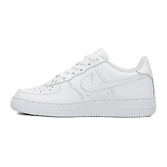 Nike Air Force 1 (GS) Womens White Trainers - Image 3