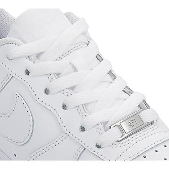 Nike Air Force 1 (GS) Womens White Trainers - Image 4
