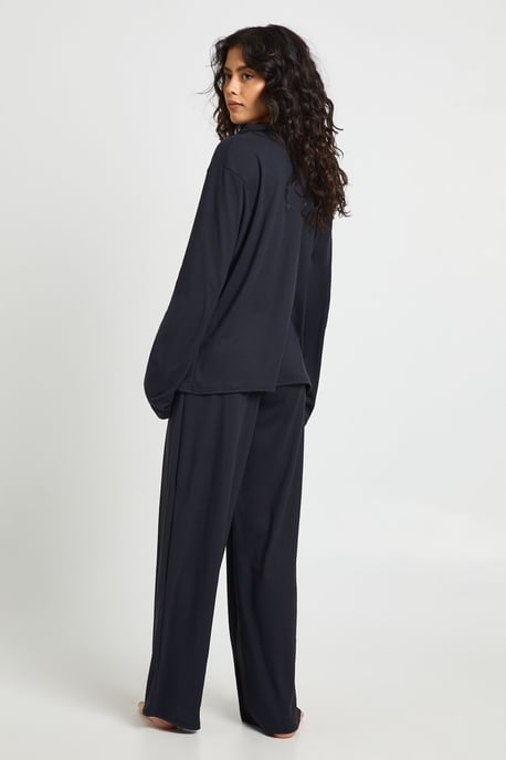 Super Soft Long Sleeve Top & Trousers Pyjama Set - Image 2