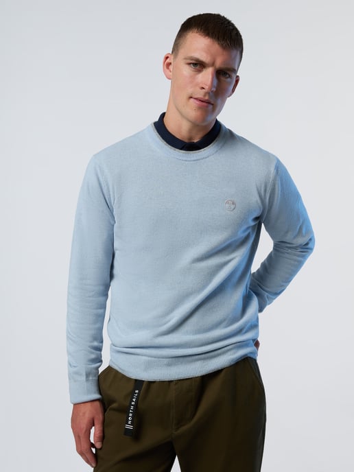 North Sails Sweater Crew-neck with embroidered logo - Image 4