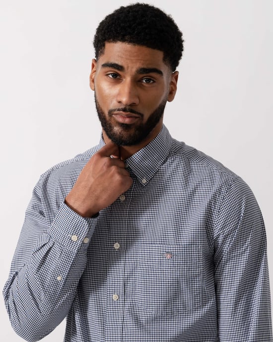 Regular Fit Shirt in Dark Grey - Image 3