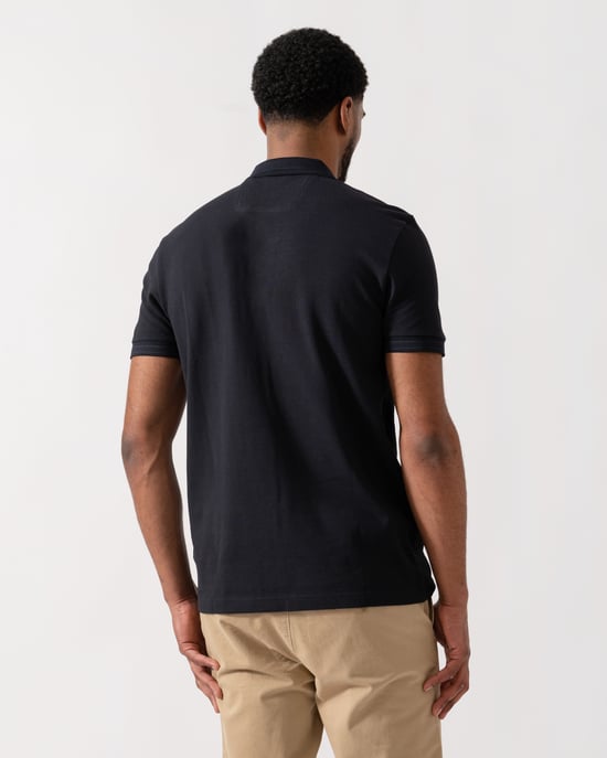 Paddy Polo Shirt in Black - Image 2