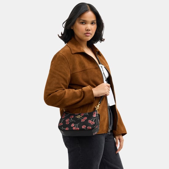 Teri Shoulder Bag With Cherry Print - Image 6
