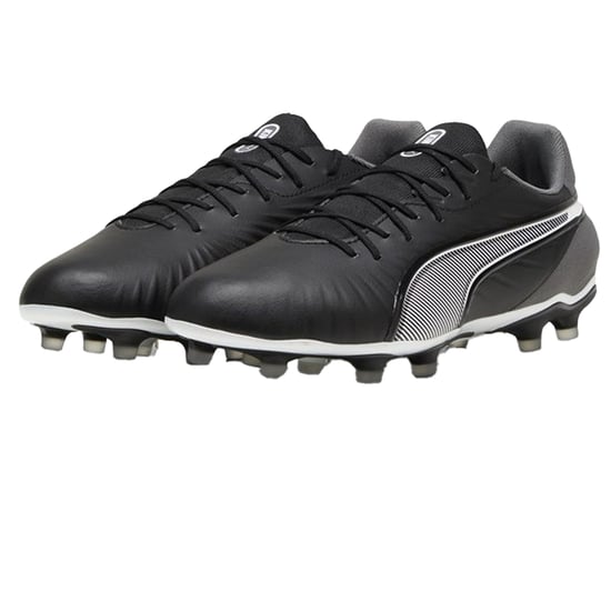 Puma Heren King Match Stevige Grond Voetbalschoenen (Zwart) - Image 4