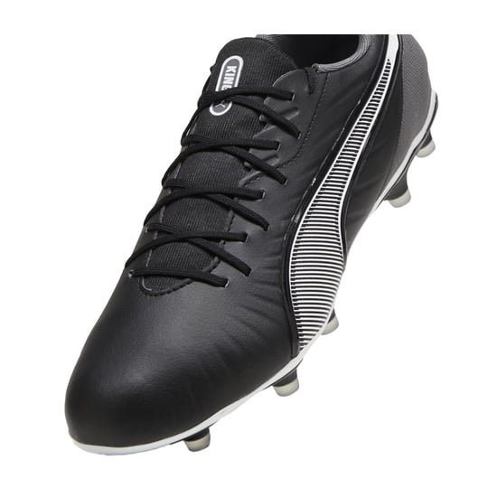 Puma Heren King Match Stevige Grond Voetbalschoenen (Zwart) - Image 5