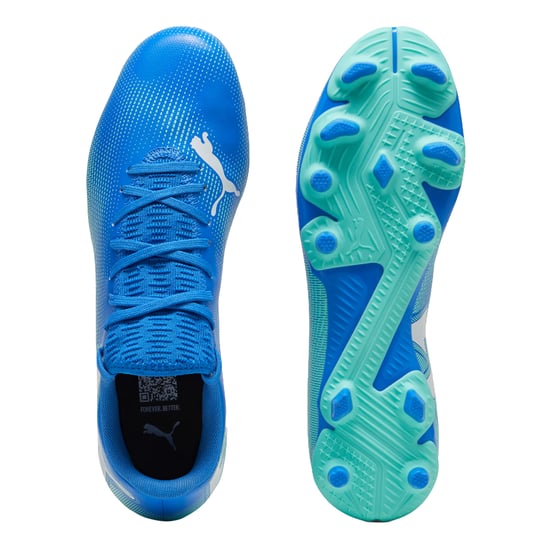 Puma Mens Future 7 Play Firm Ground Football Boots (Blue/White) - Image 3