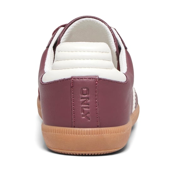 ONLY Amber Polyester Women's Burgundy/Cream Trainers - Image 2