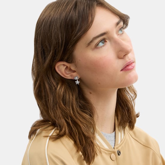 Wildflower Signature Pearl Drop Earrings - Image 2