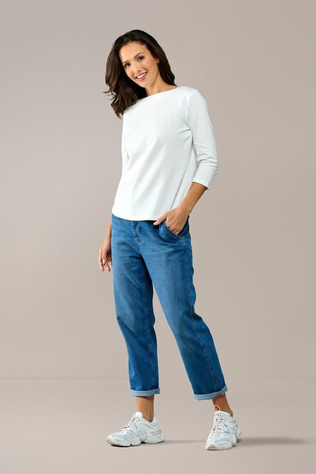 Caroline Tensen Oxford Top Wit - Image 3
