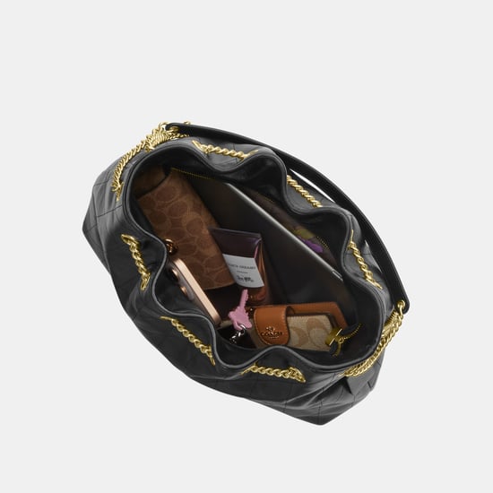 Evelyn Shoulder Bag With Quilting - Image 3