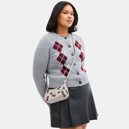 Teri Mini Crossbody Bag With Cherry Print - Image 6