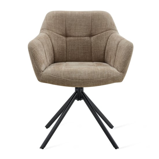 Multifurn 2x eetkamerstoel jesse stof naturel - Image 4