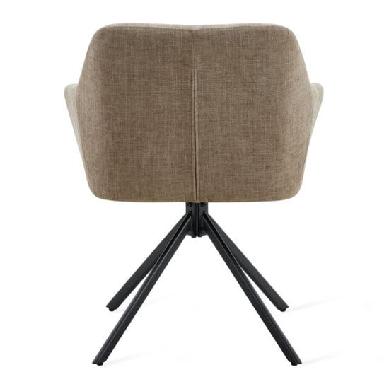 Multifurn 2x eetkamerstoel jesse stof naturel - Image 5