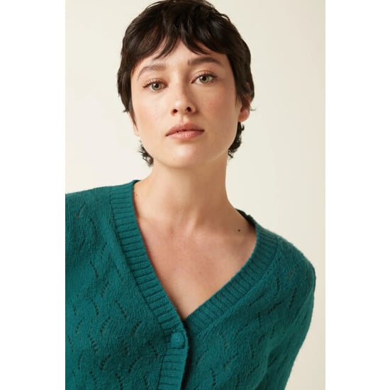 King Louie 09052 cardi v farfalle spruced green - Image 3