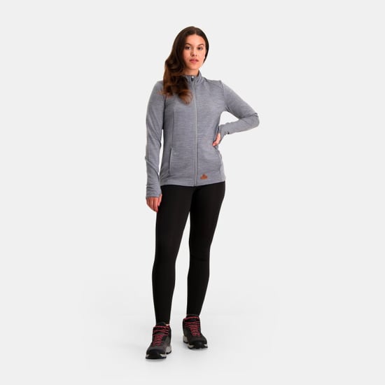 Nomad Merino dames woolblend vest | grey - Image 2