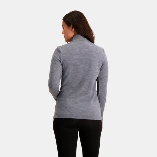 Nomad Merino dames woolblend vest | grey - Image 4