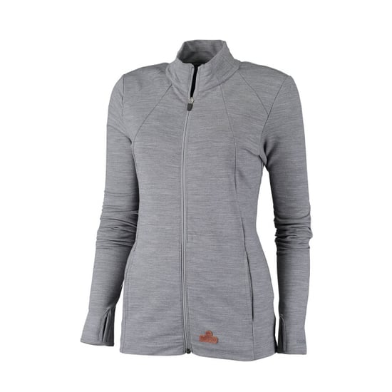 Nomad Merino dames woolblend vest | grey - Image 5