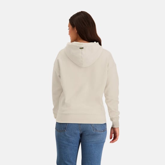 Nomad Rolleston hoodie drop shoulder dames | stone - Image 3